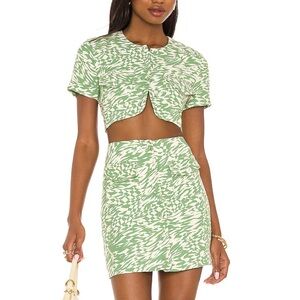 Song of Style Mini Skirt and Top Set